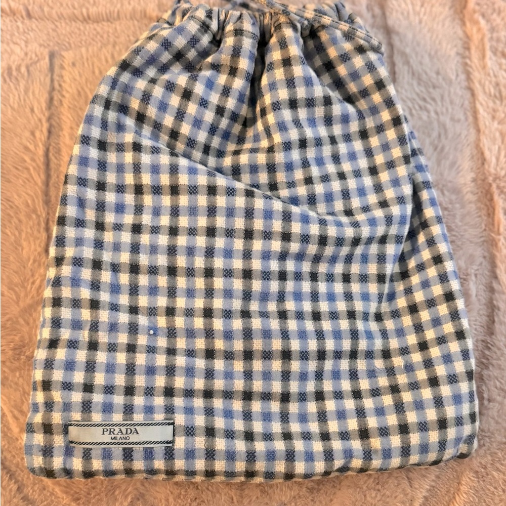 Prada drawstring pouch